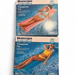 Bluescape Transparent Mats- Pink and Blue